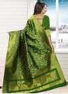 Conspicuous Thread Work Contemporary Style Saree - 1