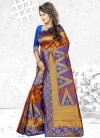 Stunning Thread Work Contemporary Saree For Ceremonial - 2