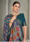 Tussar Silk Traditional Designer Saree For Festival - 3