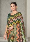 Tussar Silk Sequins Work Traditional Designer Saree - 1