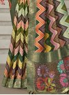 Tussar Silk Sequins Work Traditional Designer Saree - 2