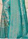 Kanjivaram Silk Woven Work Trendy Classic Saree - 2