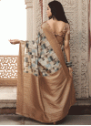 Handloom Silk Designer Contemporary Style Saree - 4