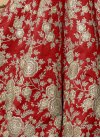Tafeta Silk Long Length Designer Anarkali Suit For Ceremonial - 1