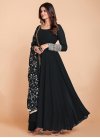 Faux Georgette Readymade Designer Gown - 2