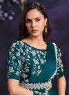 Satin Silk Designer Traditional Saree For Ceremonial - 2