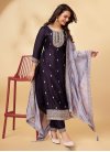 Vichitra Silk Pant Style Classic Salwar Suit - 4