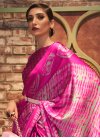 Satin Silk Designer Contemporary Style Saree For Casual - 1