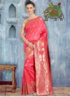 Thread Work Banarasi Silk Contemporary Style Saree - 1
