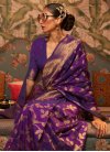 Weaving Silk Woven Work Traditional Designer Saree - 1