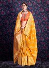 Woven Work Art Silk Traditional Designer Saree For Festival - 2