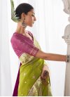 Woven Work Kora Silk Designer Contemporary Style Saree - 2
