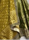 Banarasi Silk A Line Lehenga Choli For Bridal - 3