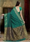 Thread Work Banarasi Silk Trendy Classic Saree For Ceremonial - 2