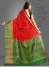 Jacquard Silk Thread Work Trendy Classic Saree - 2