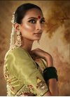 Kanjivaram Silk Designer Contemporary Style Saree For Festival - 3