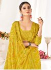 Bandhej Print Work Trendy Classic Saree For Casual - 3