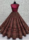 Rose Pink and Salmon Designer Classic Lehenga Choli For Bridal - 2