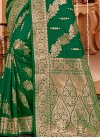 Silk Blend Traditional Designer Saree For Ceremonial - 1