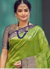 Art Silk Traditional Designer Saree For Ceremonial - 1