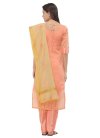 Embroidered Work Trendy Straight Suit - 2