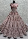 Velvet Trendy Designer Lehenga Choli For Bridal - 2
