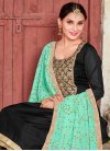 Art Silk Lace Work Trendy Churidar Salwar Kameez - 1