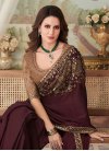 Embroidered Work Trendy Saree For Party - 1