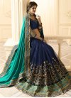 Lace Work Net Half N Half Trendy Saree For Bridal - 1