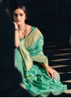 Woven Work Silk Blend Designer Contemporary Saree - 1