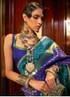 Handloom Silk Woven Work Designer Contemporary Style Saree - 1