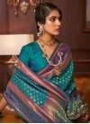 Woven Work Handloom Silk Designer Traditional Saree - 1