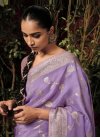 Woven Work Silk Designer Contemporary Saree For Festival - 1