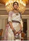 Woven Work Designer Contemporary Saree For Ceremonial - 1