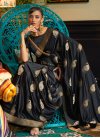 Woven Work Satin Silk Designer Contemporary Style Saree - 1