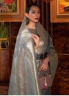 Tussar Silk Traditional Designer Saree For Ceremonial - 1