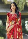 Faux Chiffon Traditional Designer Saree For Casual - 2