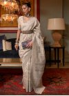 Handloom Silk Designer Contemporary Style Saree For Festival - 1