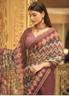 Georgette Contemporary Style Saree For Casual - 3