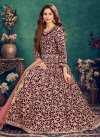 Velvet Floor Length Anarkali Salwar Suit - 1