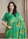 Faux Chiffon Traditional Designer Saree For Casual - 1