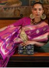 Handloom Silk Traditional Designer Saree For Festival - 1