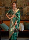 Handloom Silk Designer Contemporary Saree For Festival - 1