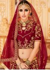 Art Silk Trendy Lehenga Choli For Bridal - 1
