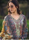 Digital Print Work Cotton Blend Designer Straight Salwar Suit - 1