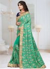 Bamberg Georgette Trendy Classic Saree For Festival - 1