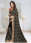 Bamberg Georgette Embroidered Work Traditional Saree - 1