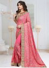 Bamberg Georgette Contemporary Style Saree For Festival - 1