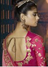 Vehemently  Pink and Rose Pink Contemporary Style Saree For Ceremonial - 1