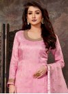 Dola Silk Palazzo Style Pakistani Salwar Suit - 1